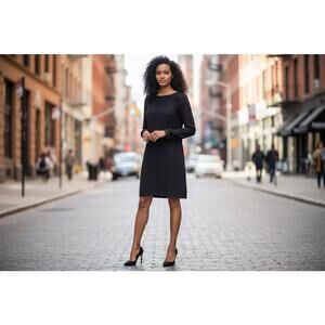 Ivanka Trump Black Long Sleeve Dress Size 10